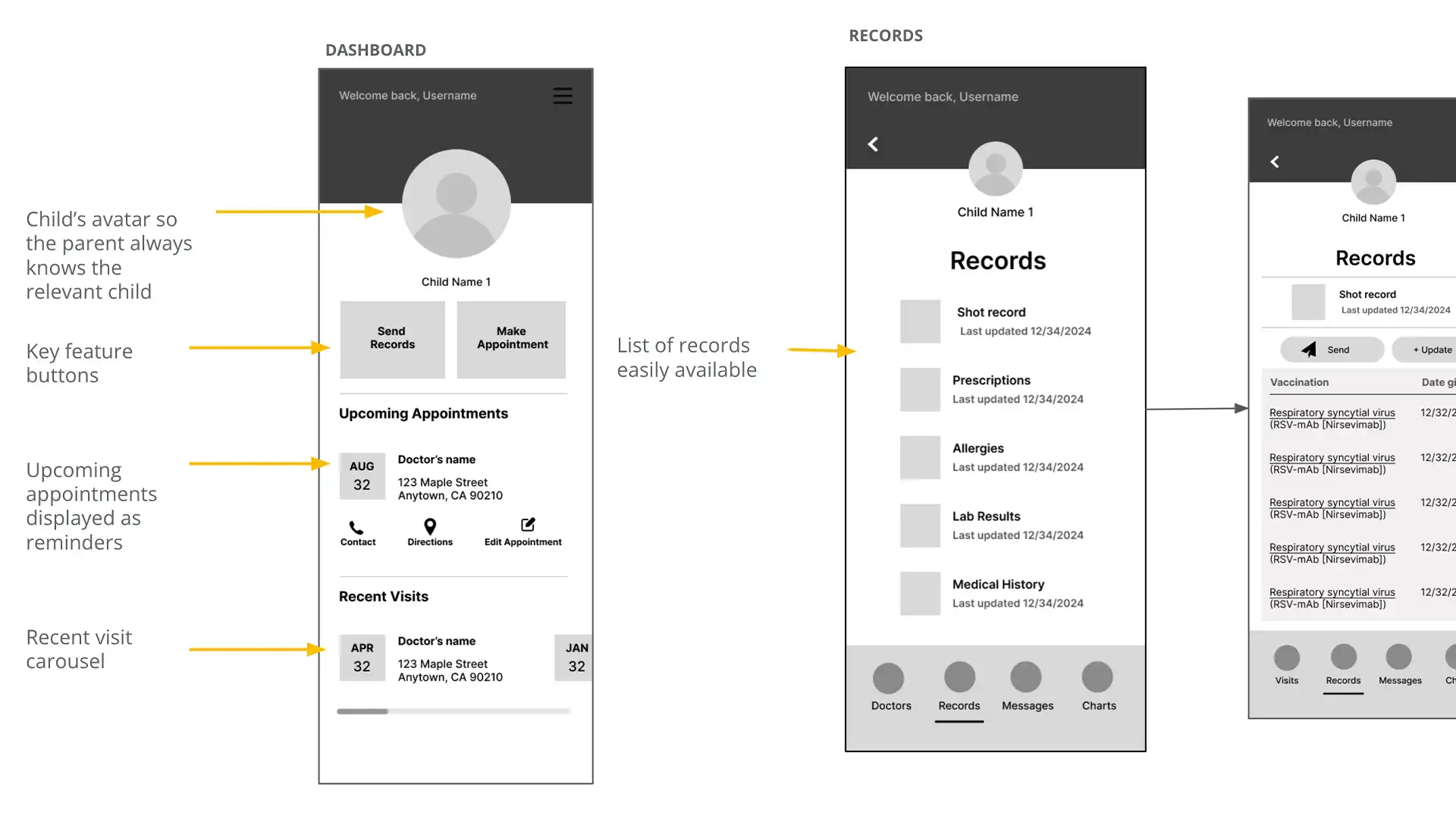 paper wireframes