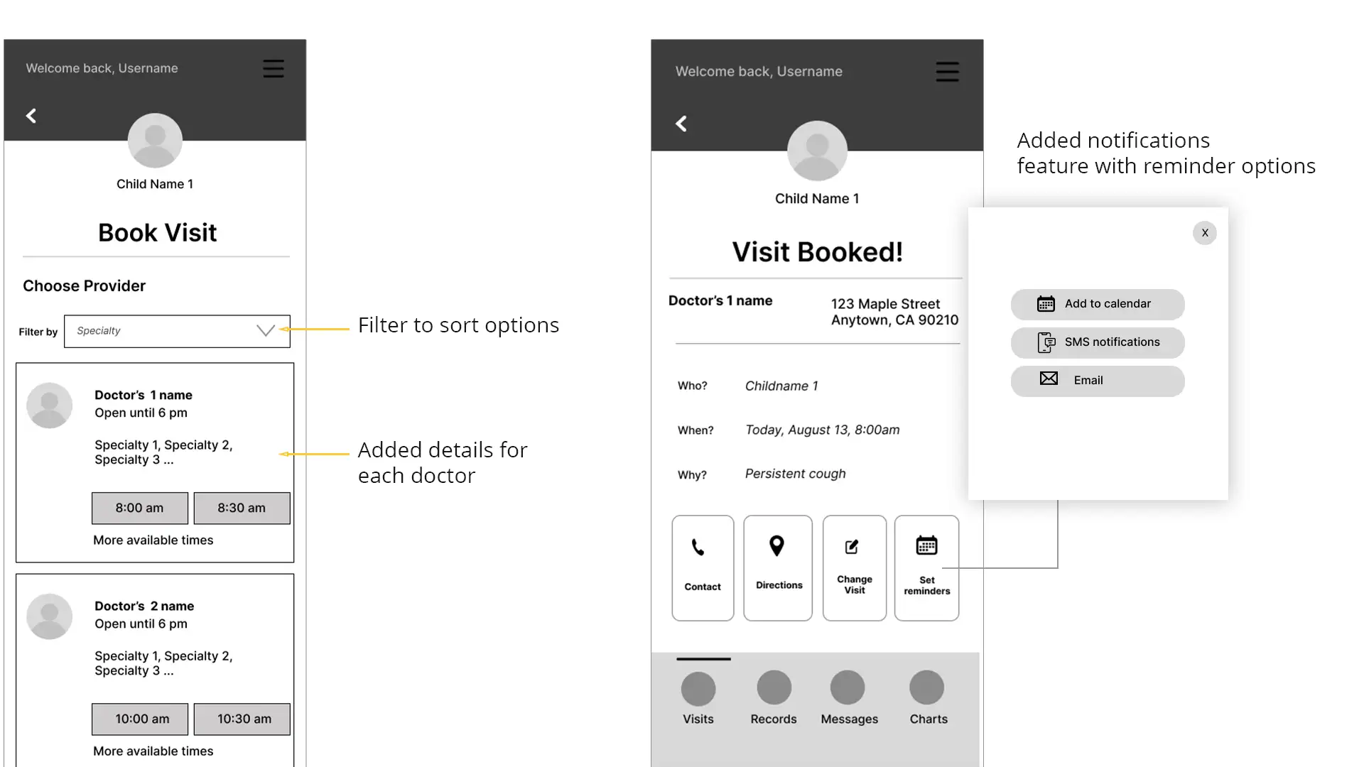 paper wireframes