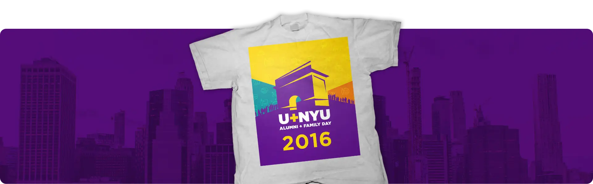 banner for NYU Alumni Day section