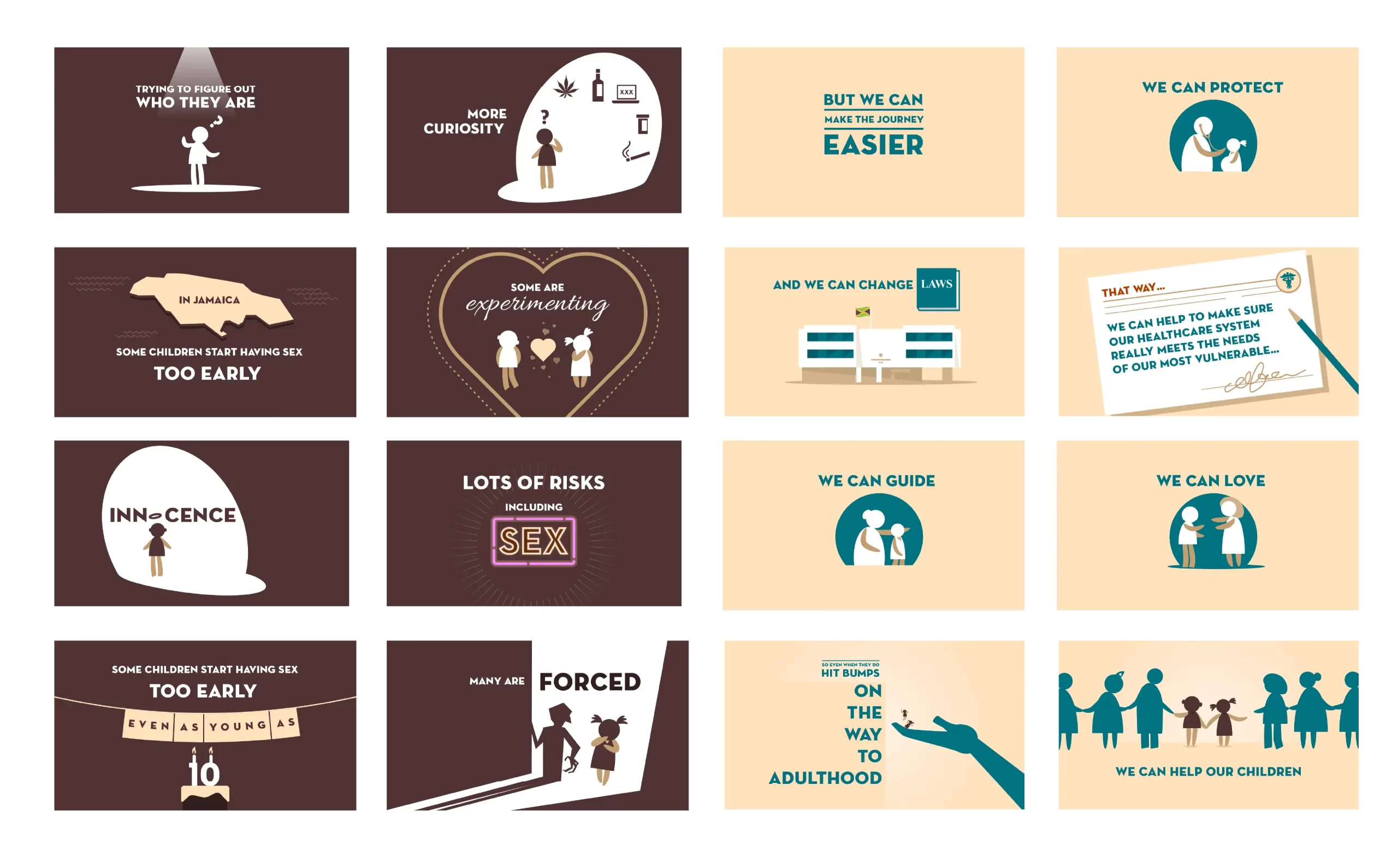 UNICEF storyboards